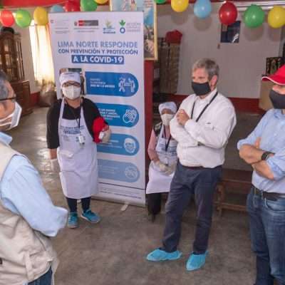 Centros de Salud, mercados y comedores populares trabajan para prevenir la Covid-19 en Lima Norte