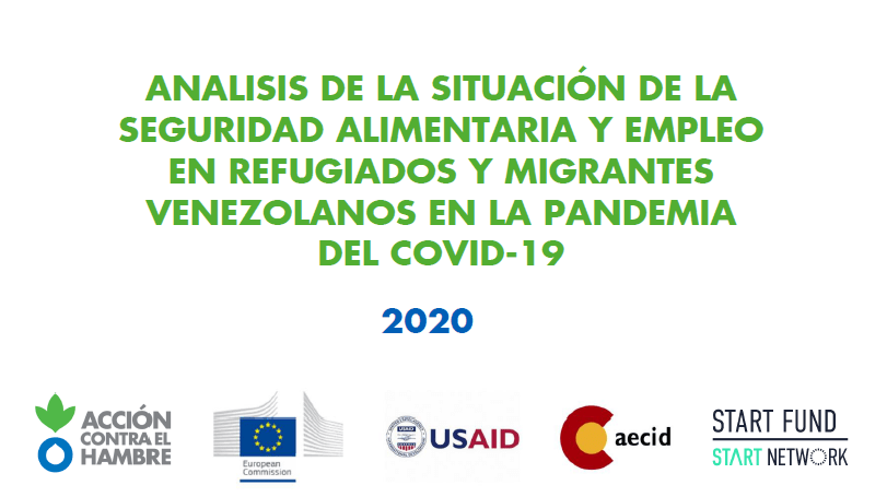 Seguridad Alimentaria y empleo en Migrantes y Refugiados