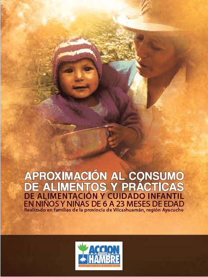 Consumo de alimentos y practicas de alimentacion y cuidado infantil