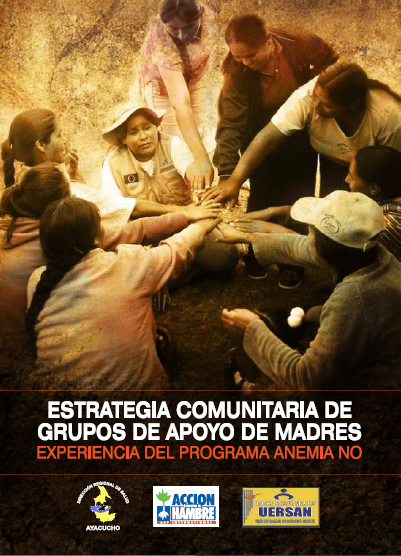 Grupos de madres Programa Anemia no