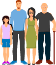 Ilustración de familia