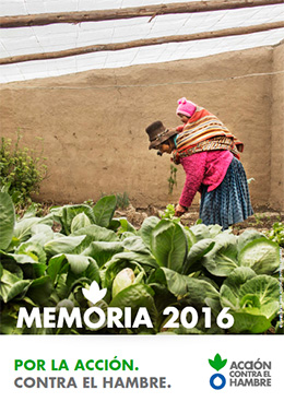 Memoria 2016, por la acción contra el hambre