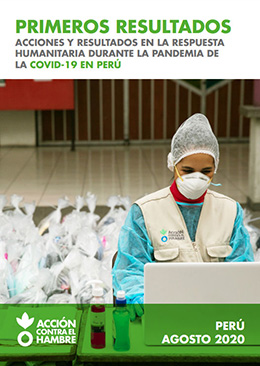 Primeros resultados acciones y resultados en la respuesta humanitaria durante la pandemia de la covid19 en Perú