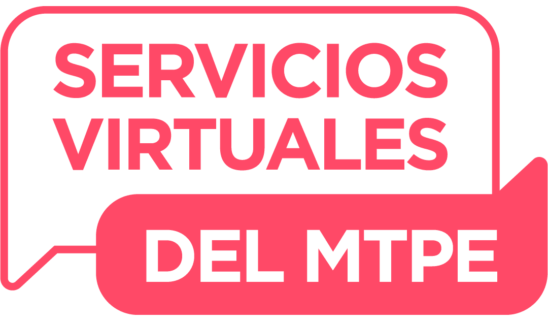 Servicios virtuales del MTPE