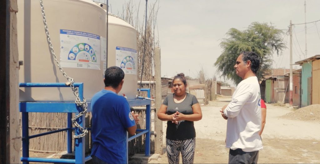 Apoyo en agua y saneamiento en Catacaos Piura