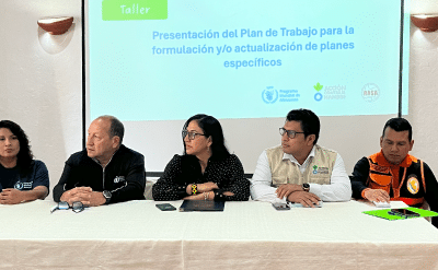 Presentación del Plan de Trabajo para la formulación y/o actualización de planes específicos en Amazonas.