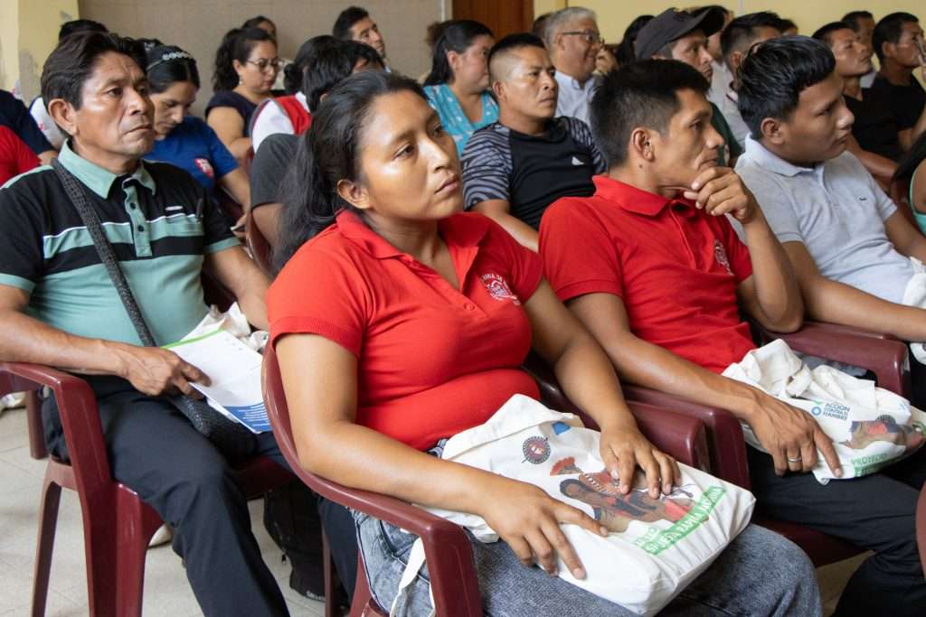 Participantes de proyecto respuesta rápida indígena