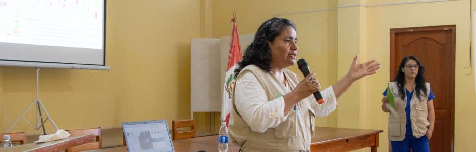 lanzamiento del Proyecto Respuesta Rápida Indígena en Santa María de Nieva, Condorcanqui