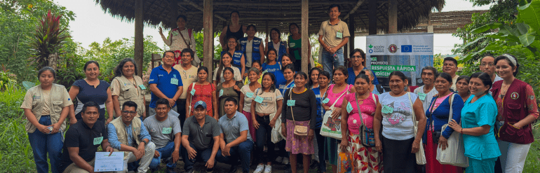 Sabias y sabios Awajún fortalecen el diálogo intercultural sobre el uso de plantas medicinales en la salud materna