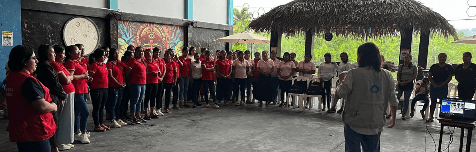 Acción contra el Hambre fortalece el bienestar emocional materno – infantil frente a emergencias ambientales en Imaza y Nieva, Amazonas