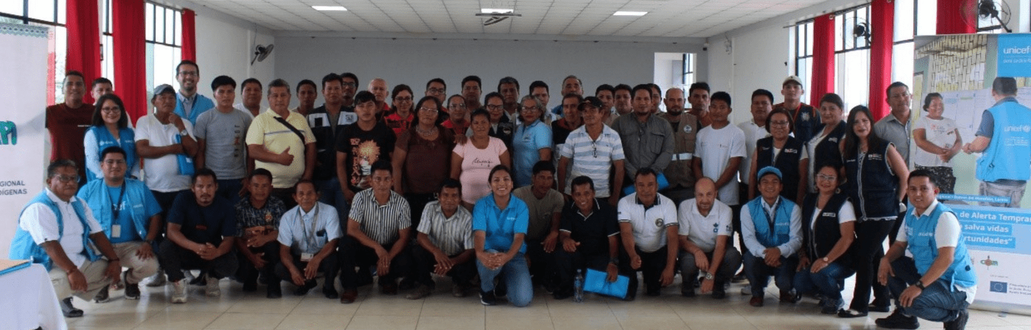 Encuentro regional fortalece el Sistema de Alerta Temprana Multirriesgo en el Datem del Marañón