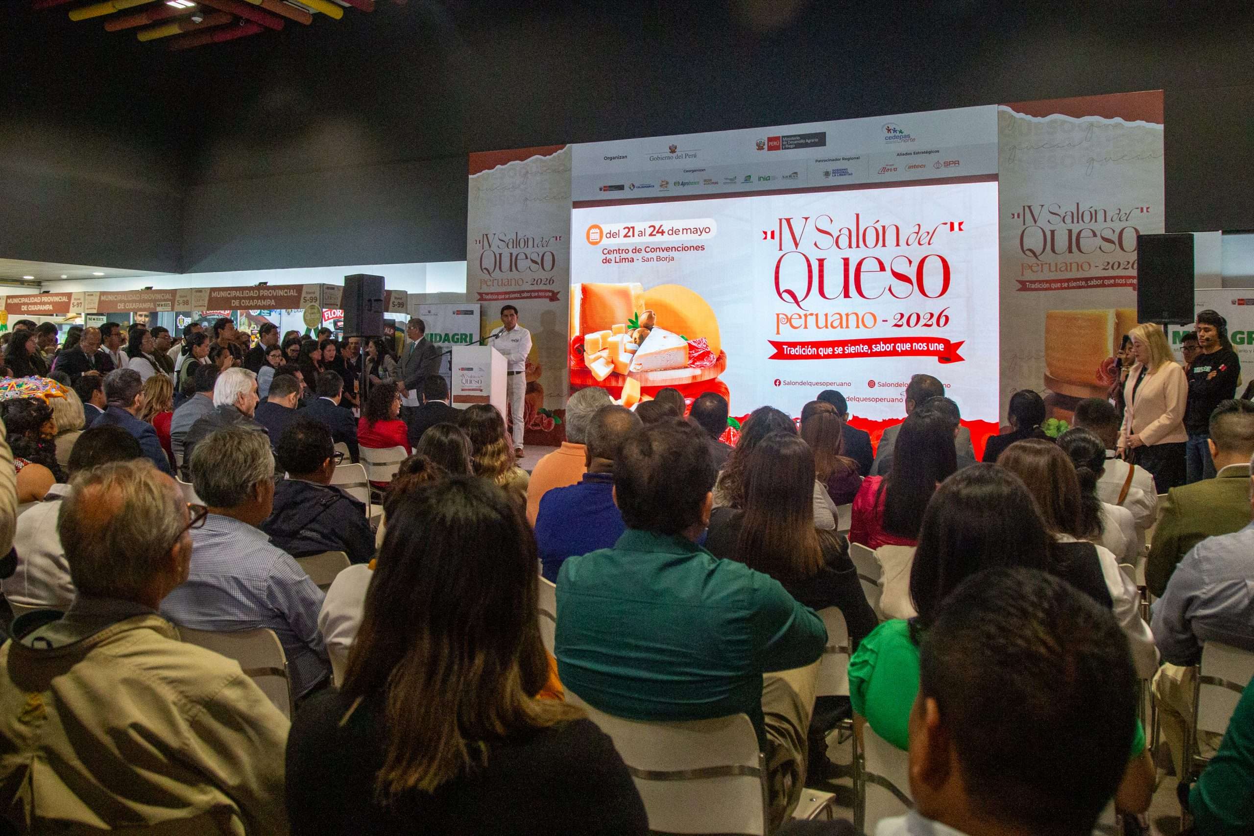 PRODUCTORES SOSTENIBLES DE  CUSCO Y AMAZONAS DESTACAN EN EL IV SALÓN DEL QUESO PERUANO